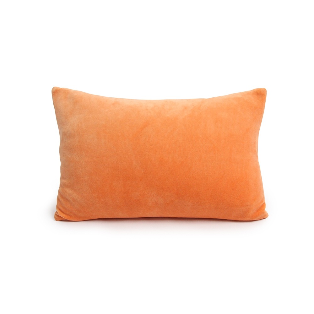 柯基探頭方形抱枕（30x45公分）-暖陽橘產品圖