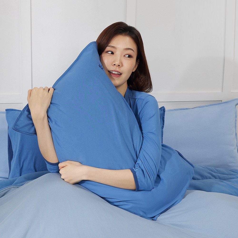 CBD舒眠枕套1入-藍產品圖