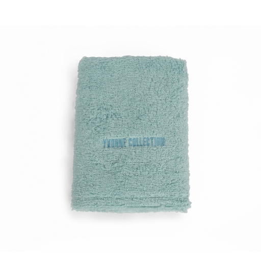棉柔小方巾-淺藍綠