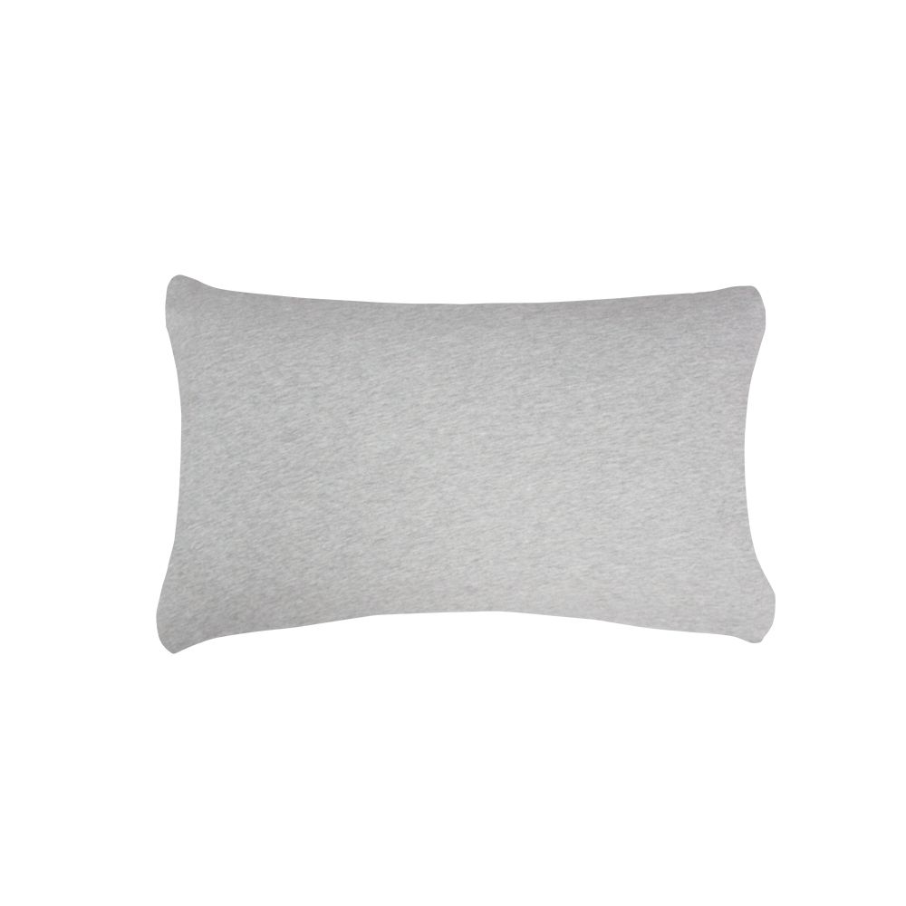 六角幾何信封式枕套1入-銀白灰產品圖