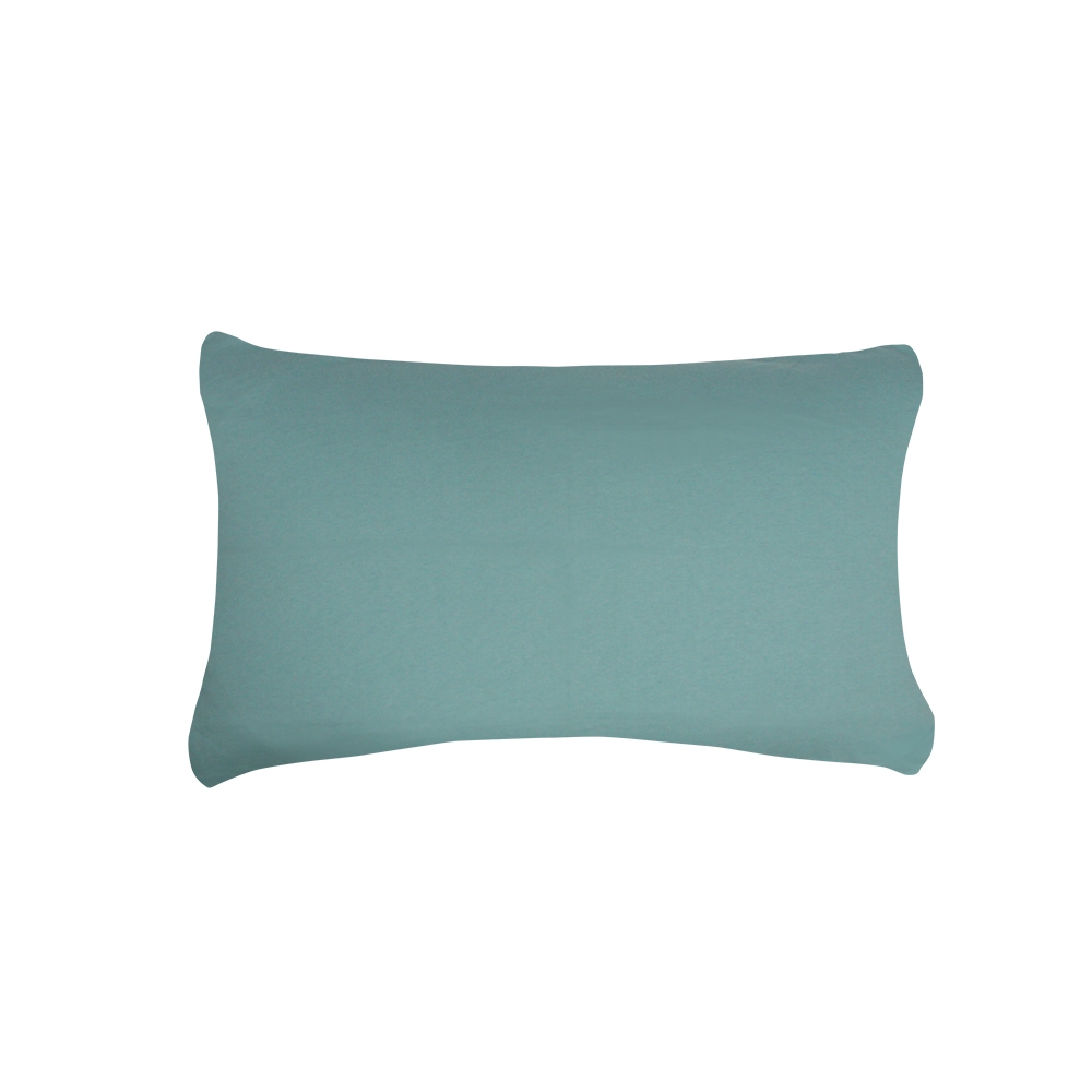 【膠原美膚】素面信封式枕套1入-藍綠產品圖