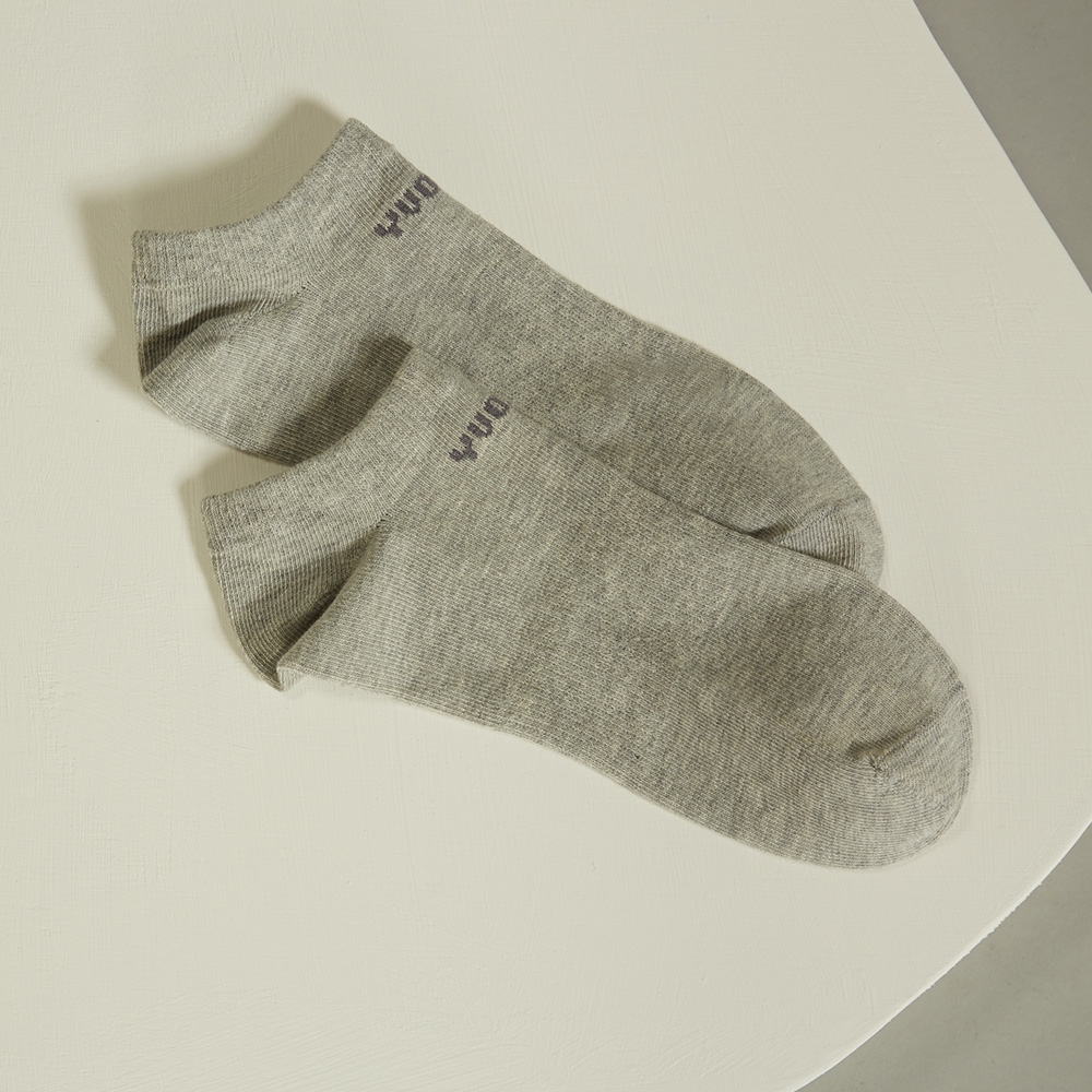 抗菌足弓短襪1雙-迷霧灰產品圖