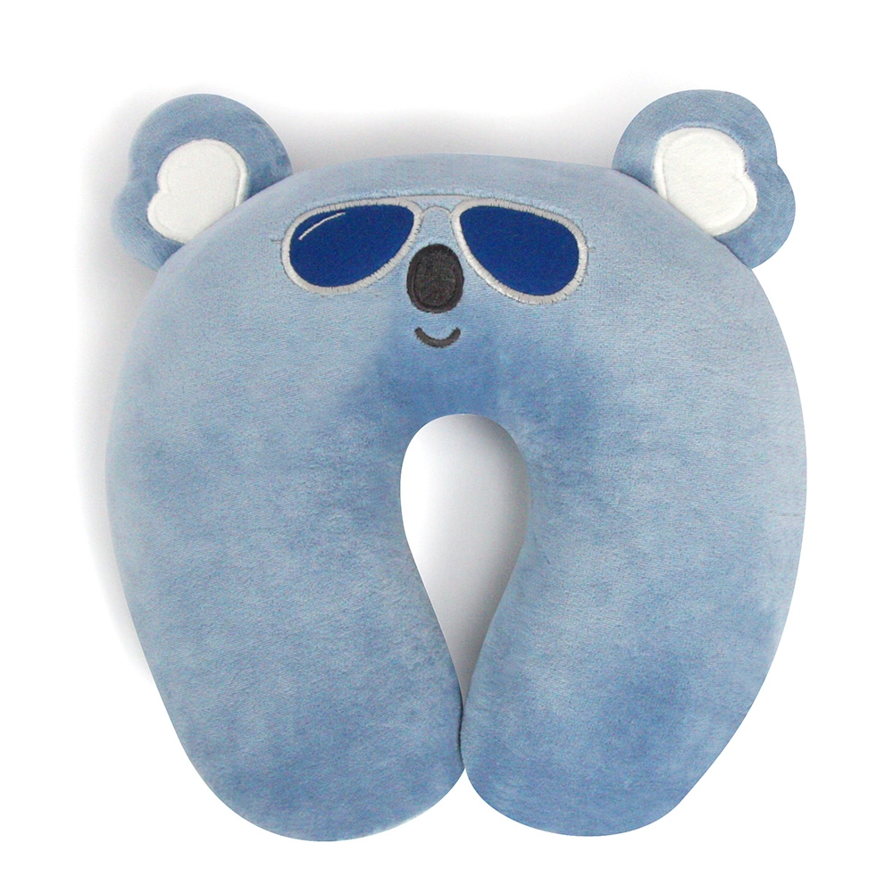 無尾熊兒童頸枕-勿忘草藍產品圖