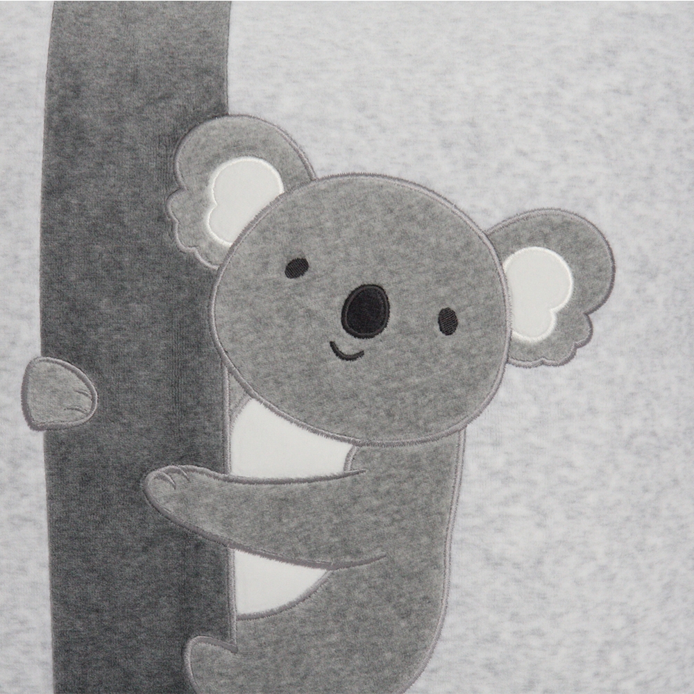 網路限定色｜無尾熊方形抱枕 (45x45公分)-銀白灰產品圖