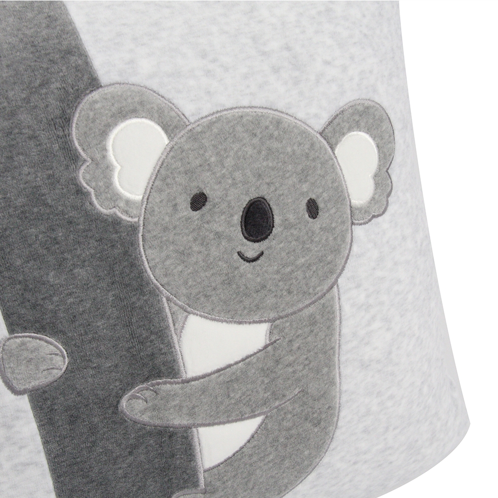 網路限定色｜無尾熊方形抱枕 (45x45公分)-銀白灰產品圖