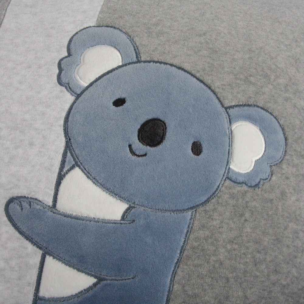無尾熊方形抱枕 (45x45公分)-迷霧灰產品圖