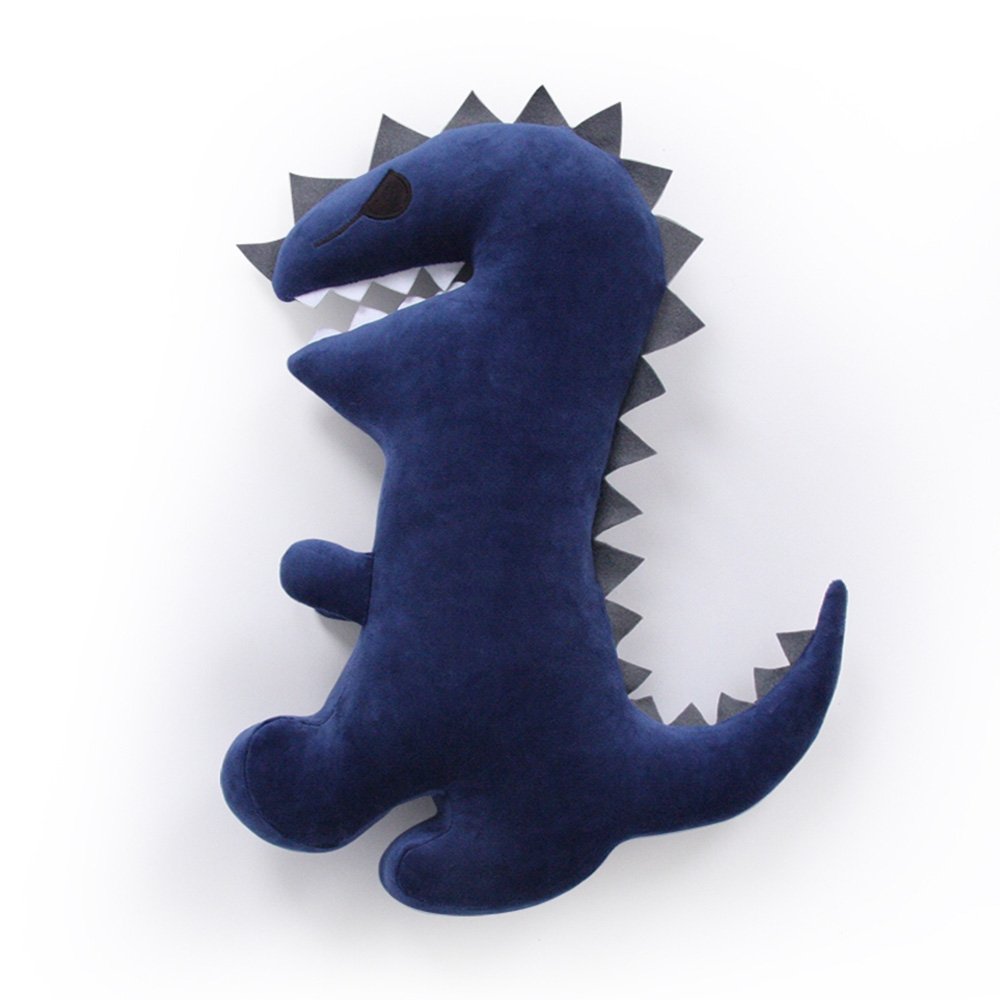 恐龍哥抱枕-深藍產品圖