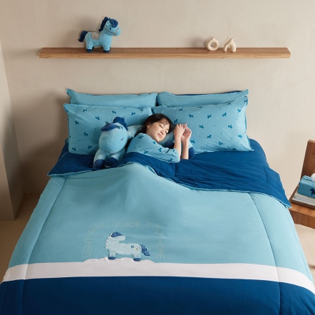 冰島馬 四季被-冰島藍