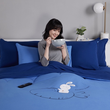 火箭兔四季被-藍