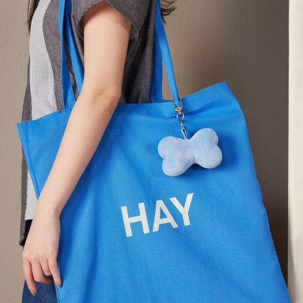 立體骨頭吊飾-海島藍