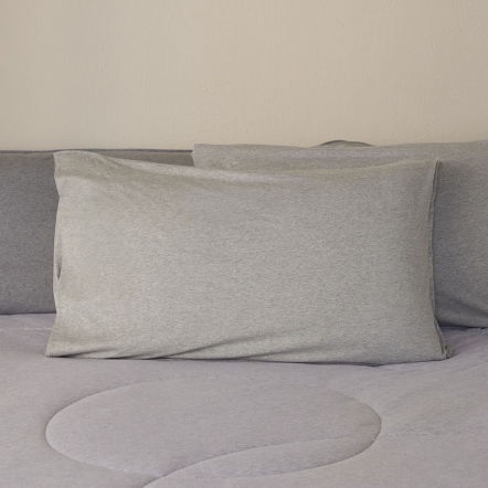 減法美學｜素面信封式枕套1入-迷霧灰