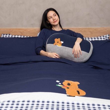 DINOTAENG | 早餐四季被-星海藍