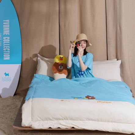 LINE FRIENDS｜好友衝浪 四季被