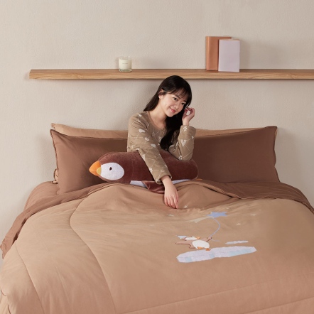 海鸚鵡 四季被-大地棕