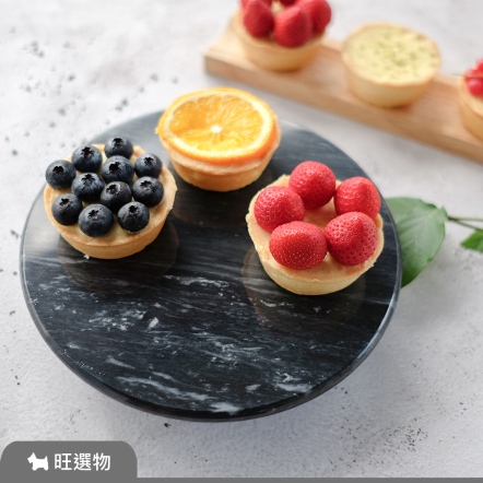 JE Marble｜天然大理石低腳轉台-黑