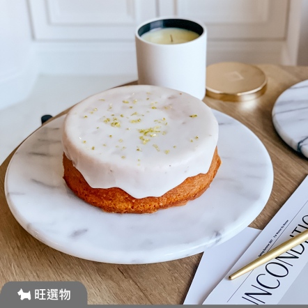 JE Marble｜天然大理石低腳轉台-白