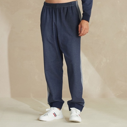 【鋅纖維】男裝 | 仿牛仔長褲-深丈青