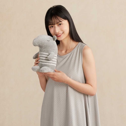 馬來貘小玩偶-迷霧灰