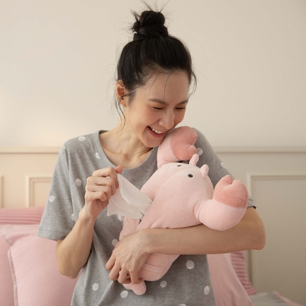 龍蝦面紙套-貝殼粉