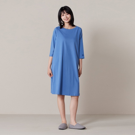 CBD舒眠洋裝-藍