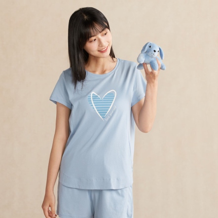 趴趴狗玩偶-海島藍