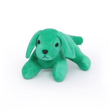 趴趴狗玩偶-草綠