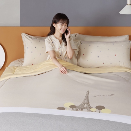 【乳木果】巴黎 四季被-奶霜杏