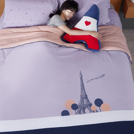 【乳木果】巴黎 四季被-薰衣草紫